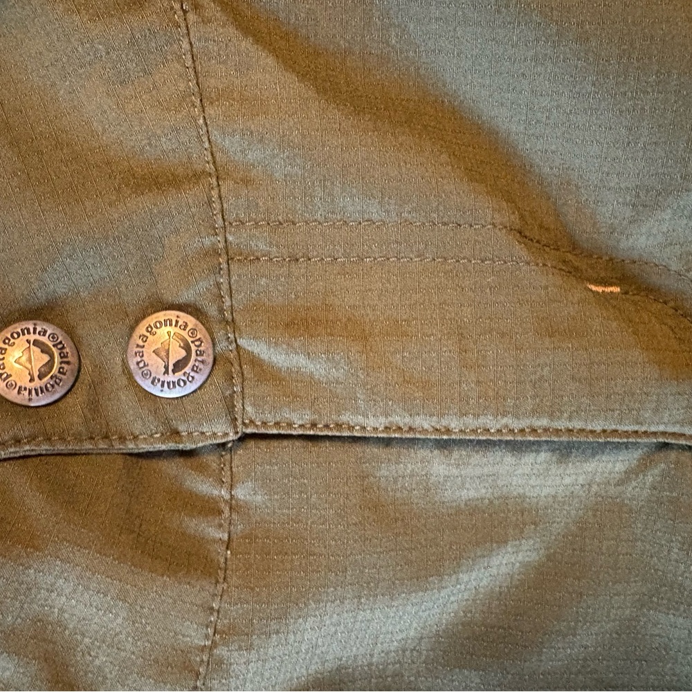 Patagonia Olive Green Athletic Shorts - Picture 8 of 9